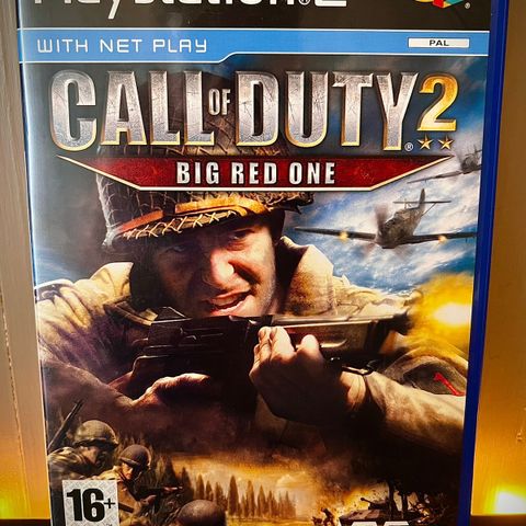 Call of Duty 2: Big red one (PS2) komplett med manual.