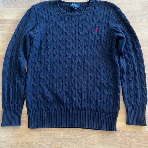 Som ny Polo Ralph Lauren Cable Knit genser