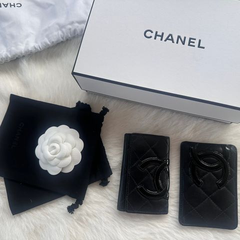 Chanel Cambon Line kortholder og nøkkelholder