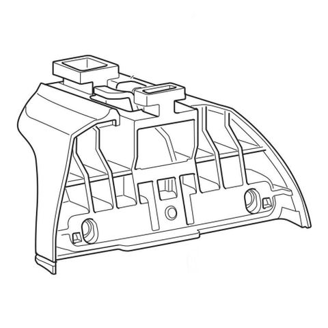 Thule fot 50002 Rapid System kit fott 753 til takstativ uten deksler