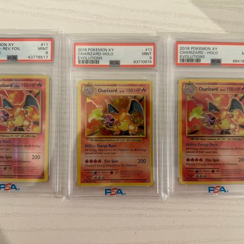 Evolutions Charizard’s psa-9