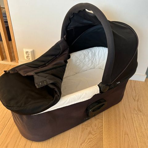 Babyjogger bag med adapter og regntrekk (deluxe pram bag)