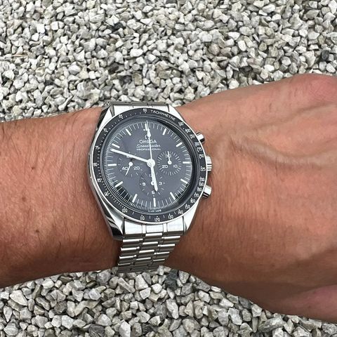 Omega Speedmaster Professional Hesalite /  "Moonwatch" / 3861 / Norsk AD