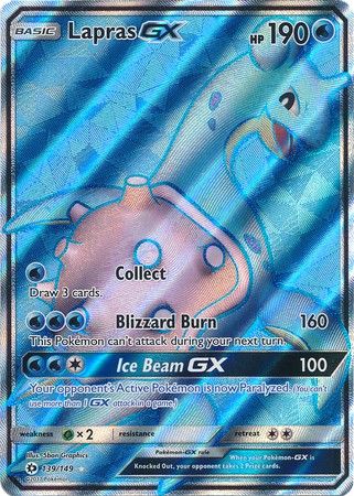 Lapras GX - 139/149 - Full Art