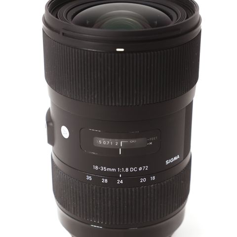 Sigma 18-35 1.8 Art DC HSM til Canon EF