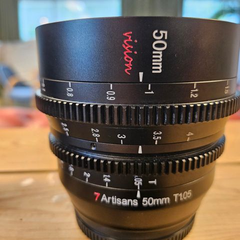 7Artisans vision (s35)  35mm og 50mm, L mount