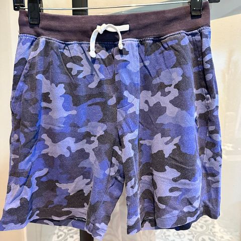 Ralph Lauren blå camo printet shorts str 10-12 år