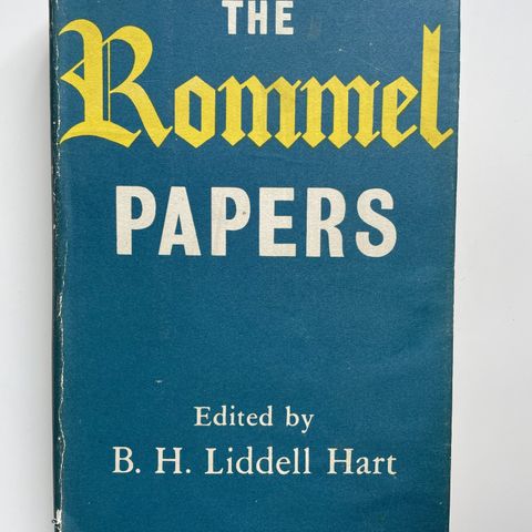 Rommel Papers signert av fru Rommel