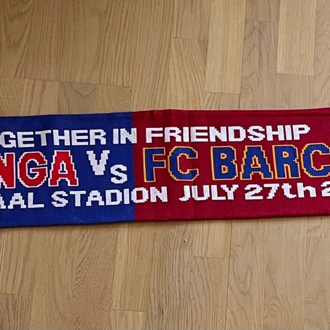 Vålerenga / Barcelona skjerf fra 2013