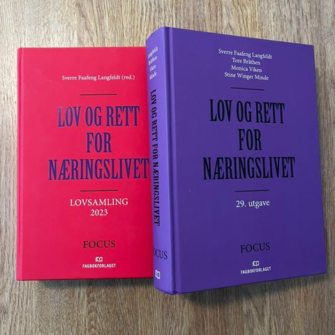 Lov og rett for næringslivet - pensumbok og lovsamling