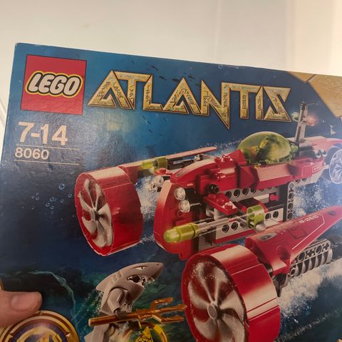 Uåpnet Lego Atlantis