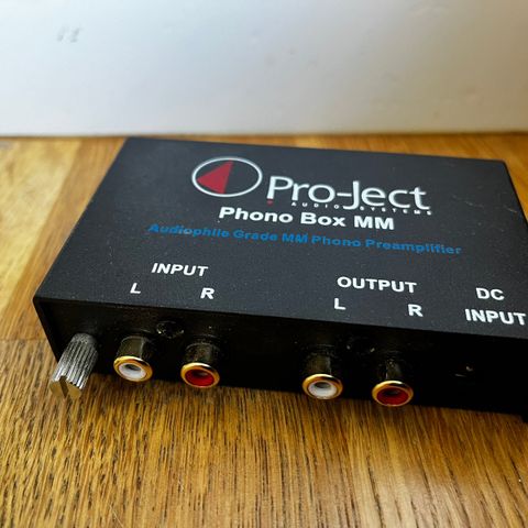 Pro-Ject Phono Box MM Riaa til Platespiller