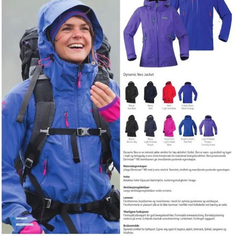 Bergans Dynamic Neo lady Jacket