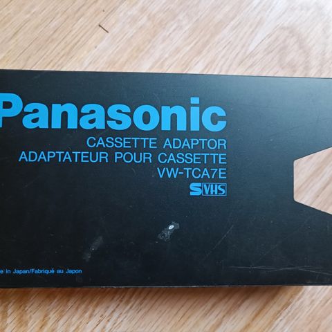 Panasonic Cassette Adaptor VW-TCA7E