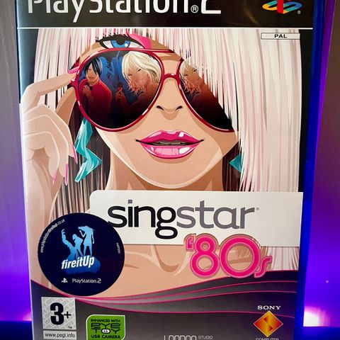 SingStar 80s (PS2) Komplett med manual.