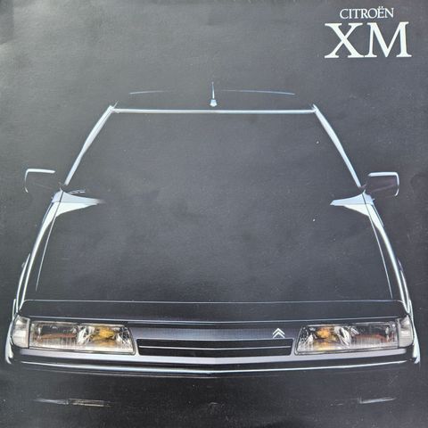 Citroën XM brosjyre selges