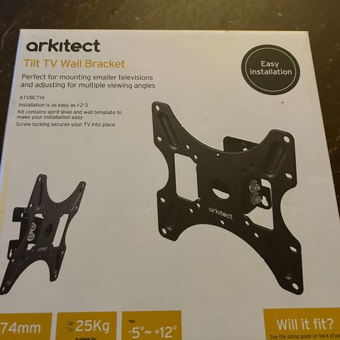 Veggfeste TV Arkitect (wall bracket)