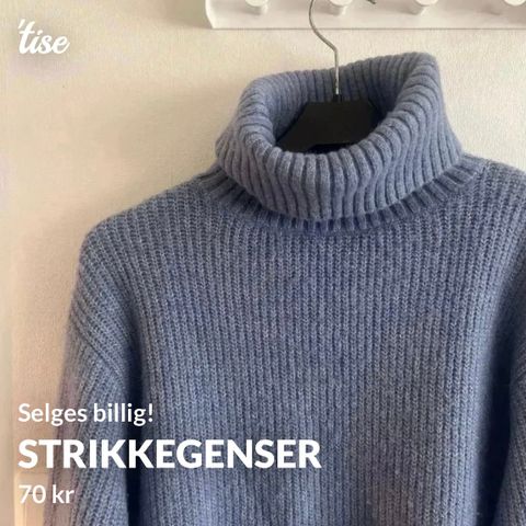 Strikkegenser