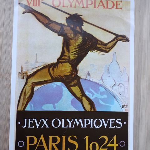 Plakat OL Paris 1924