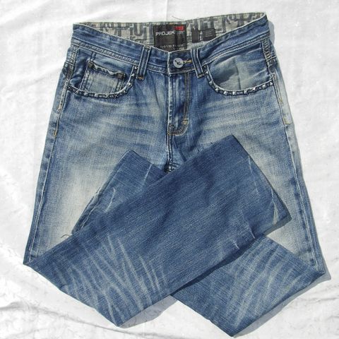 ProjekRaw jeans str W29 (målt lengde L31)