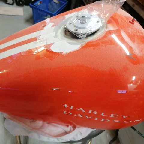 Harley Davidson tank