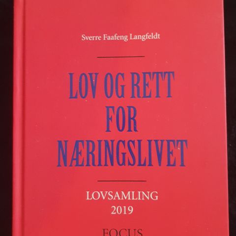 BI bøker- lov og rett for næringslivet m .m.