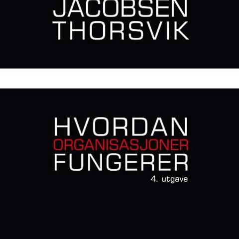 Hvordan organisasjoner fungerer