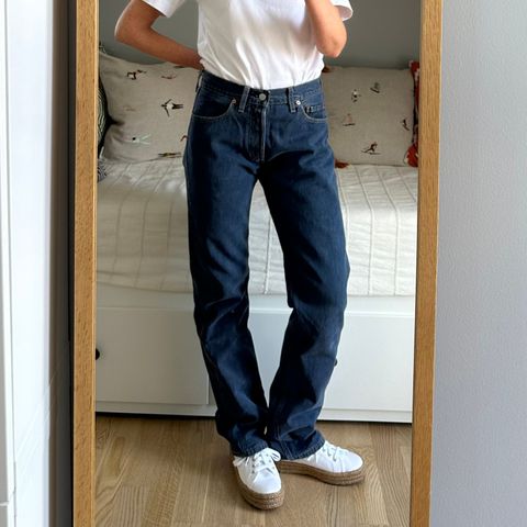 Vintage Levi’s 501, mørk blå, W30 / L32