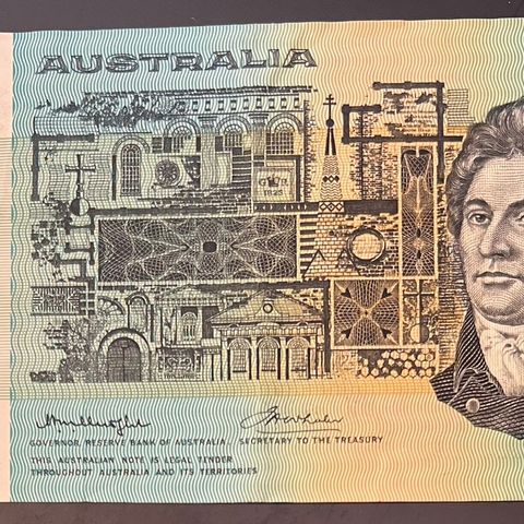 AUSTRALIA.  10  DOLLAR. P-45 b.  1976. EF.   01