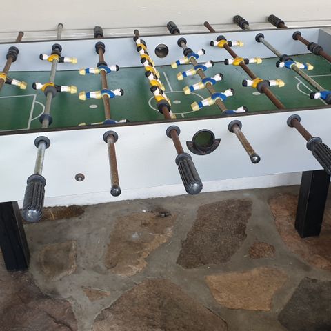 Fusball på beina