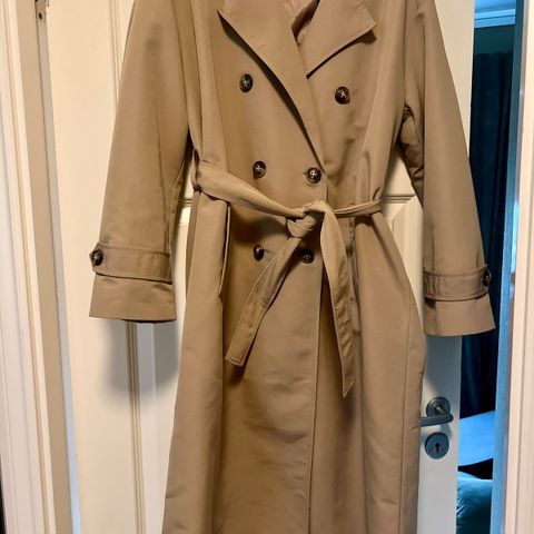 Oversize trenchcoat str S - ubrukt