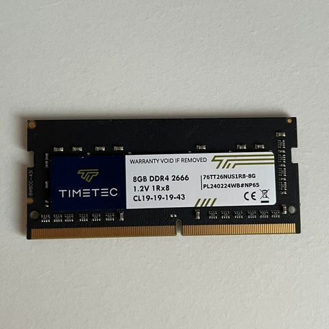 Timetec 8GB DDR4 2666MHz