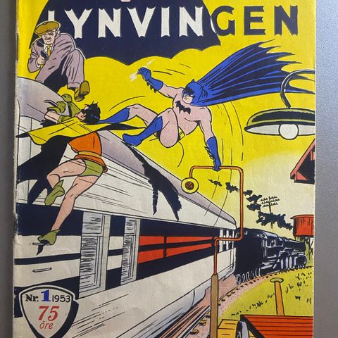 Lynvingen nr 1 1953 - FØRSTE NUMMER (bud mottatt )