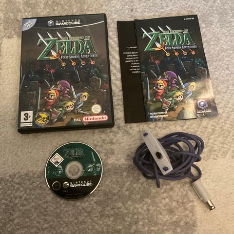 Zelda Four Swords Adventures + Link Kabel