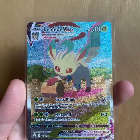 Leafeon Vmax full art 205/203