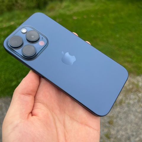 iPhone 15 pro (128gb) blue titanium 🔋100%