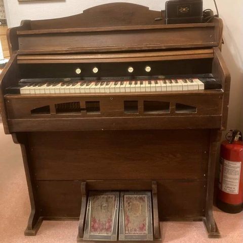 Gammelt orgel