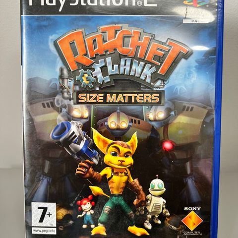 PlayStation 2 spill: Ratchet & Clank Size Matters