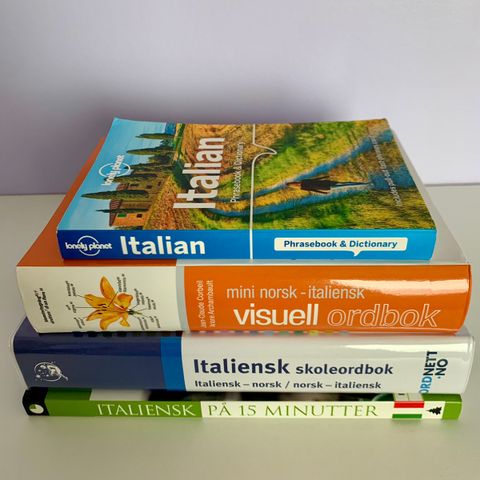 Italiensk ordbok startpakke