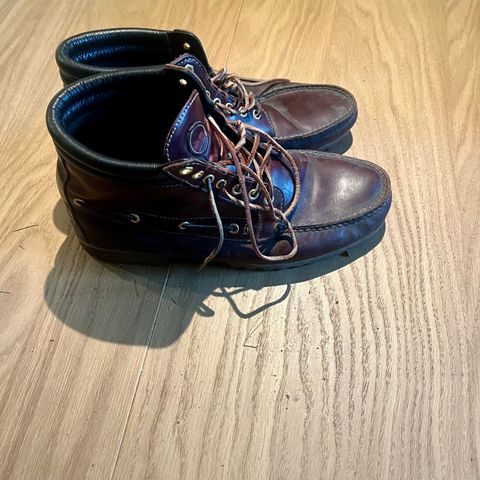 Vintage Timberland høye  båtsko i kjempegod stand