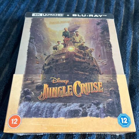 Jungle Cruise Steelbook UK 4k Blu-ray