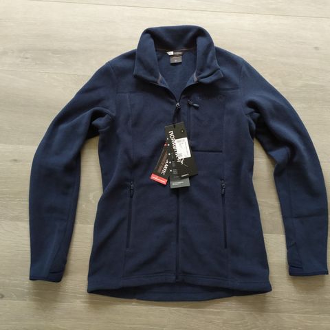 Jakke ny varm genser fleece full zip NORRØNA str.S Polartec