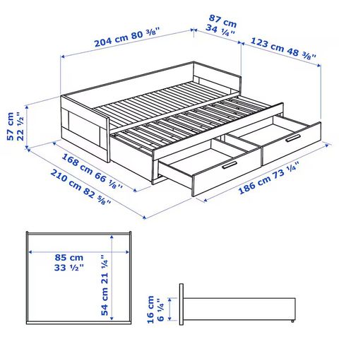 IKEA Brimnes dagseng