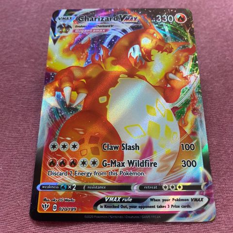 Charizard VMax 020/189