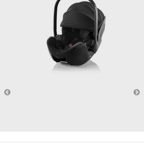 UBRUKT! Britax Baby-Safe Pro Babystol, Space Black