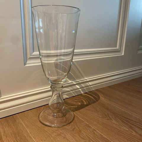 Vase/ glass lykt