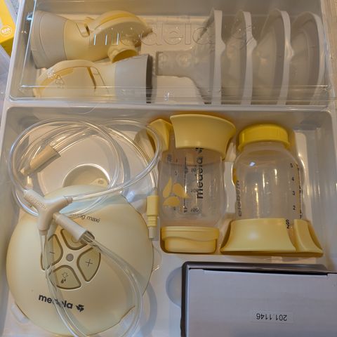 Medela dobbel pumpe m/bh