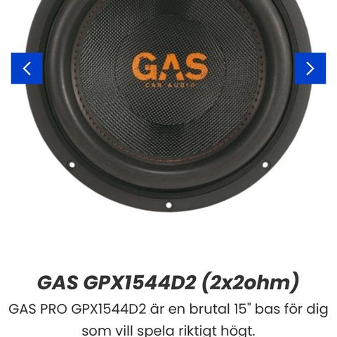 Gas 2x15