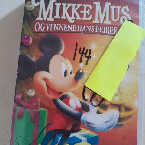 VHS-film: Mikke Mus (Disney)