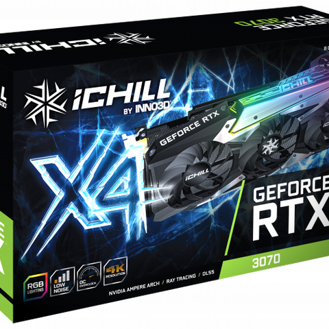 INNO3D GEFORCE RT  3070 TI ICHILL X4